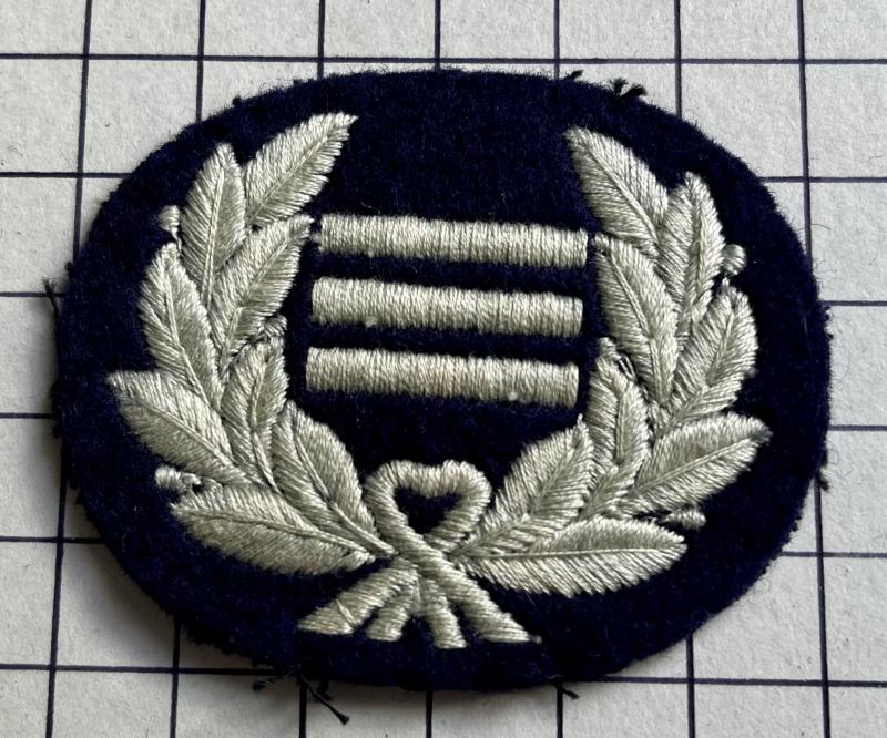 c1972-92 Royal Observer Corps (ROC) Chief Observer Cloth Rank Badge
