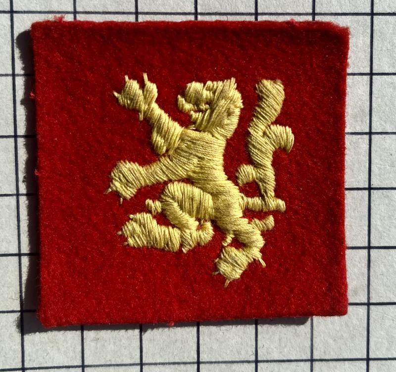British Army Scottish Home Command (Troops) Formation Patch Badge