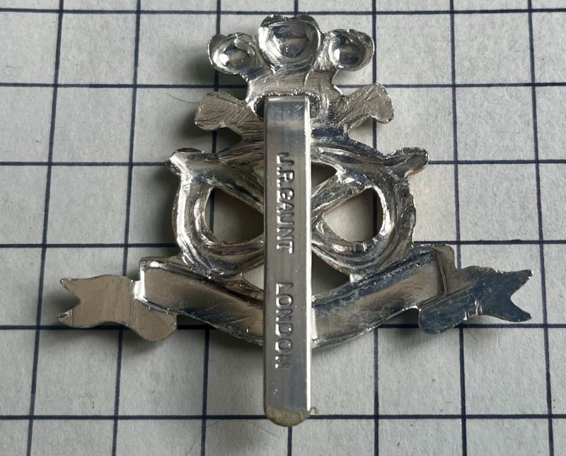 c1952-59 North Staffordshire Regiment Anodised Aluminium Cap Badge Gaunt