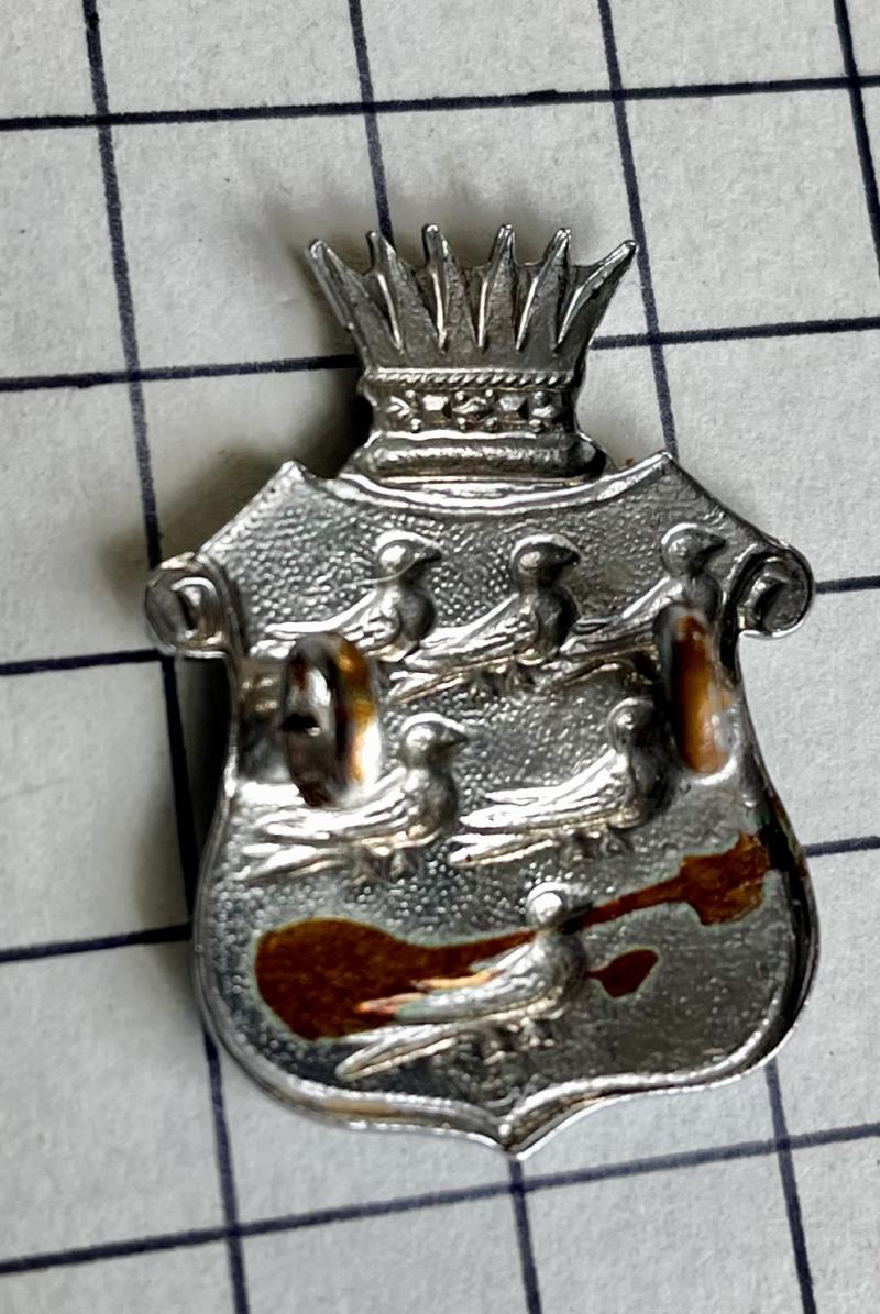 c1937-68 East Sussex Constabulary Police Force Collar Badge