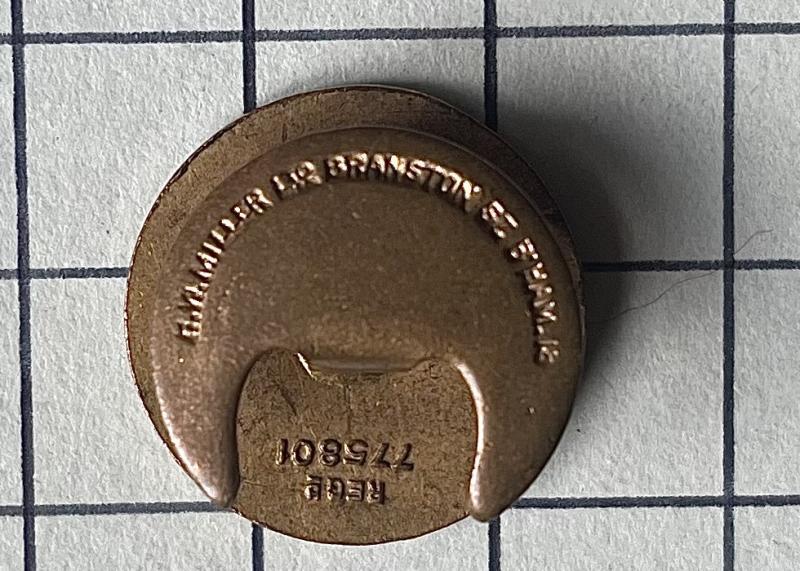 Post 1935 Chichester The National Association of Boys' Clubs (NABC) Lapel Badge