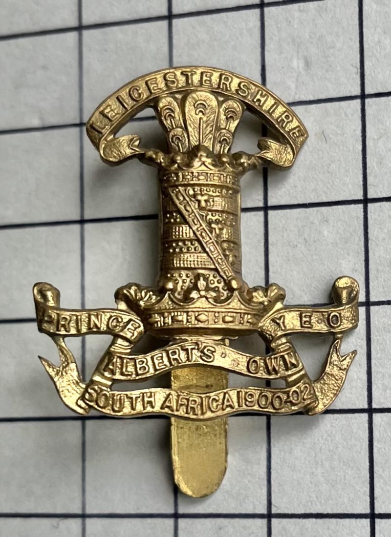 Prince Albert's Own Leicestershire Yeomanry (Hussars) Gaunt Cap Badge