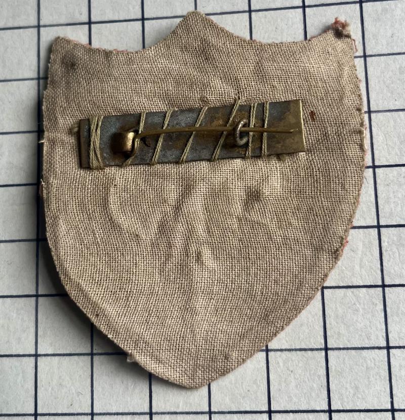 cWW2 14th Army Wire Embroidered Cloth Formation Sign Badge Patch British Army