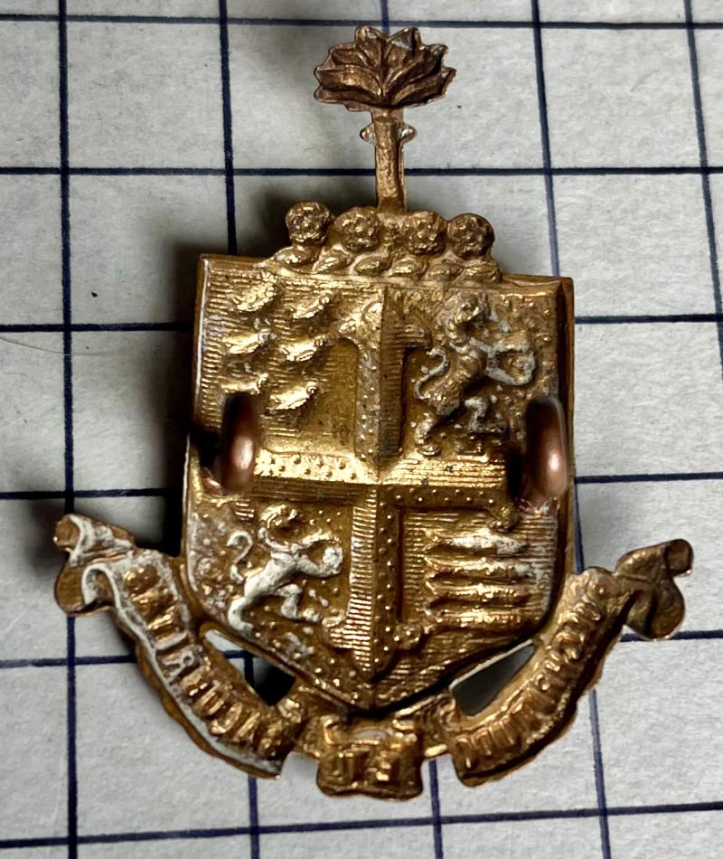 c1902-36 Bournemouth Corporation Tramways Brass Cap Badge