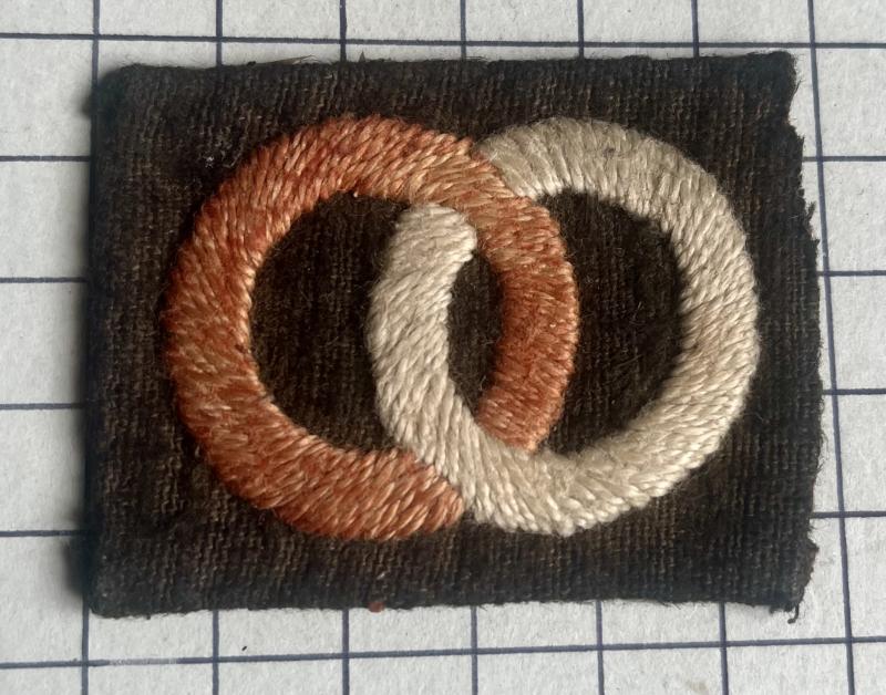 c1944-45, WW2 36th Infantry Division Formation Sign Badge Patch