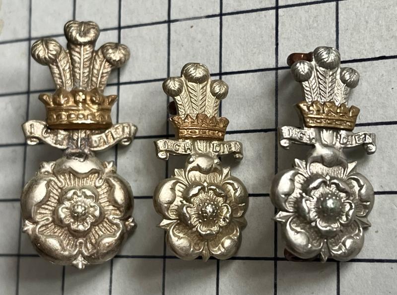 Pre-1956 Yorkshire Hussars Yeomanry Collar Badges