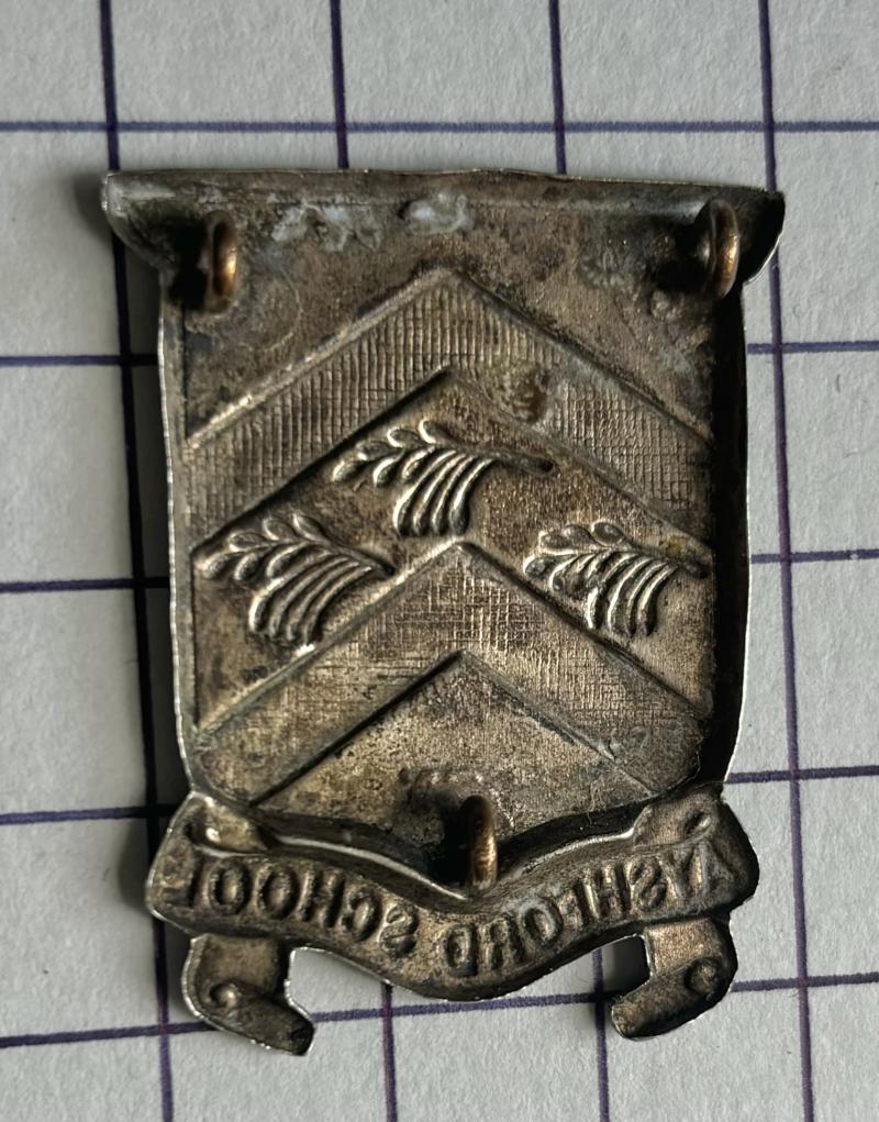 Ayshford School Tiverton Devon Cap Badge