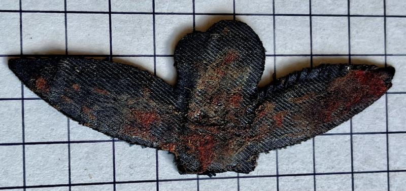 cWW2 British Army Glider Regiment (GPR) Pilot Wing Small Size Version Badge