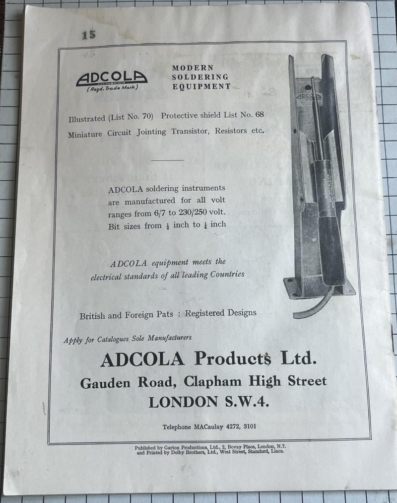 c1958 RAF Benson Oxfordshire Royal Air Force Station Base Magazine