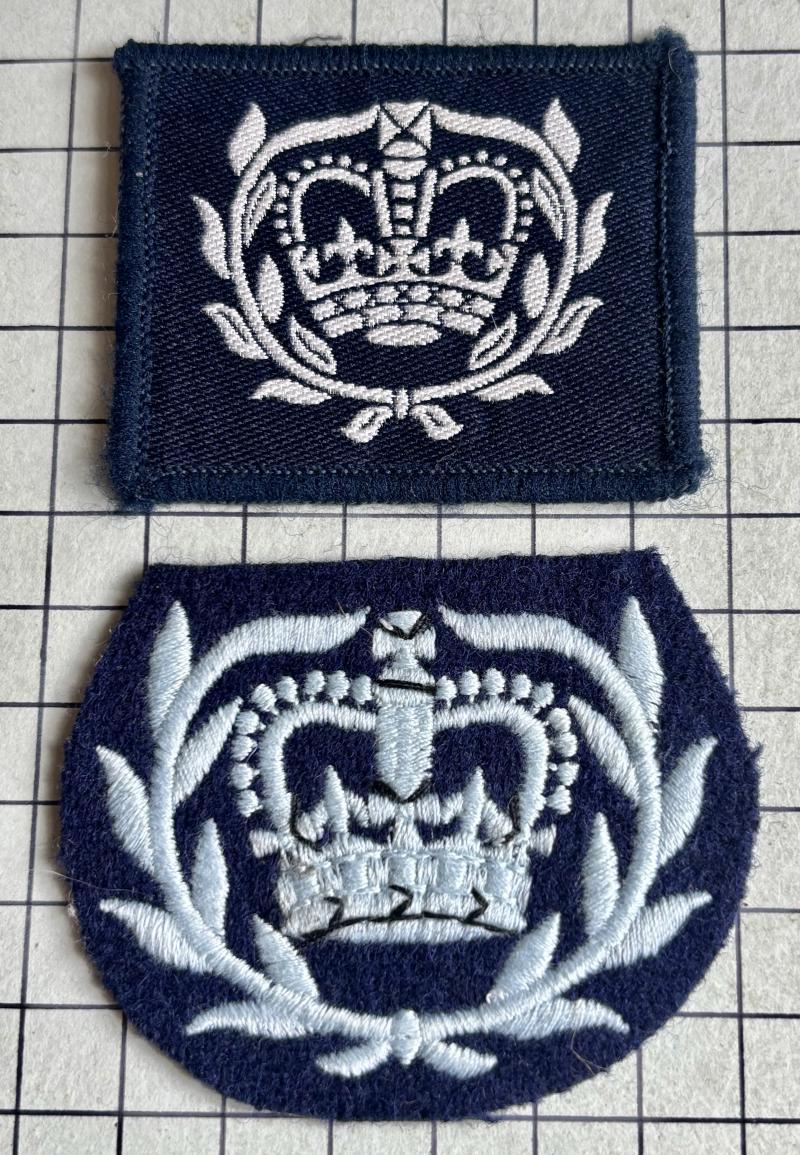 2x Air Training Corps (ATC) WO2 Rank Badge Cloth Badge Patch RAF