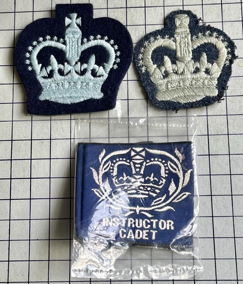 Air Training Corps (ATC) WO2 Badge Slip-On Rank Patch