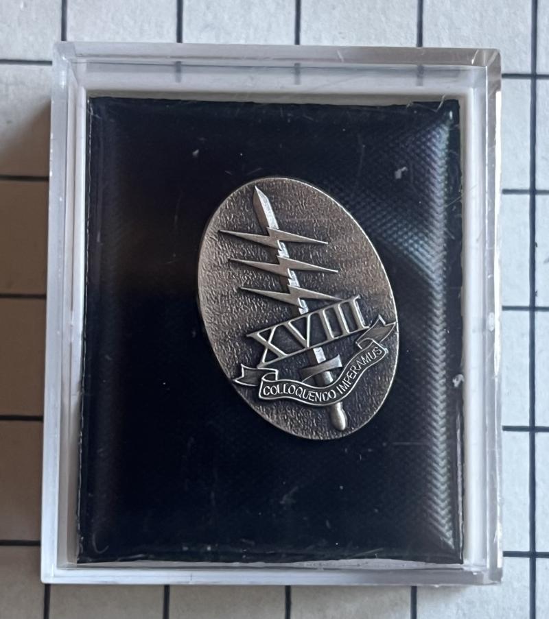 Special Forces Communicator (SFC) Wings 'Official' Pin Badge 18 Signals Regiment