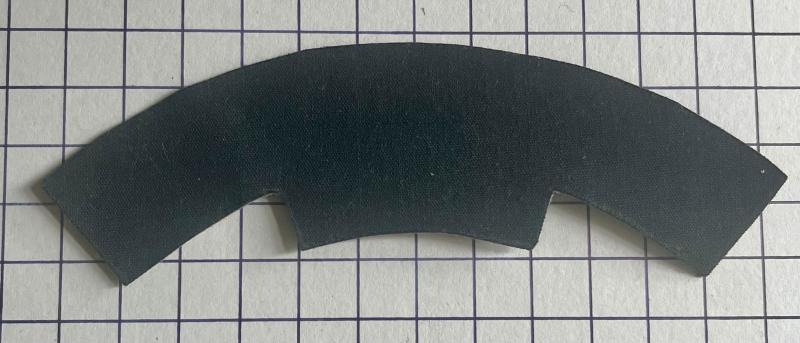 c1943-45 First Hussars Canada Printed Shoulder Title Cloth Badge