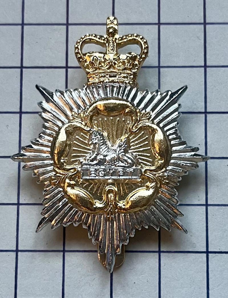 c1970 Proposed Royal Regiment of Gloucestershire and Hampshire Regiment (RRGH) Anodised Cap Badge