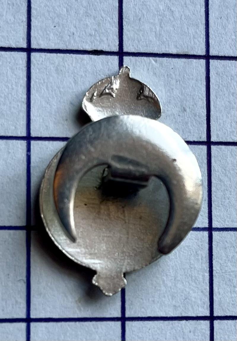 2nd Phase c1953 Home Guard (HG) Mufti Lapel Badge