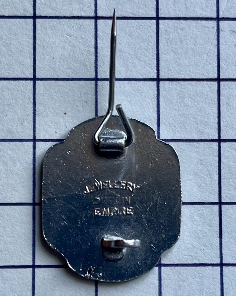 Butlins 1956 Brighton Sussex Holiday Camp Badge Made in Ireland