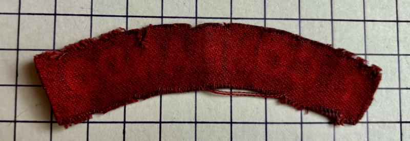 WW2 Printed No 2 Commando Shoulder Title Badge