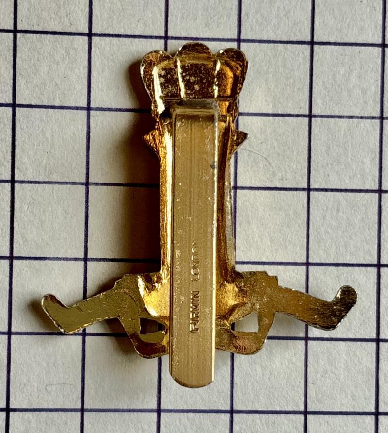 11th Hussars (Prince Albert's Own) Regiment Anodised Aluminium Cap Badge