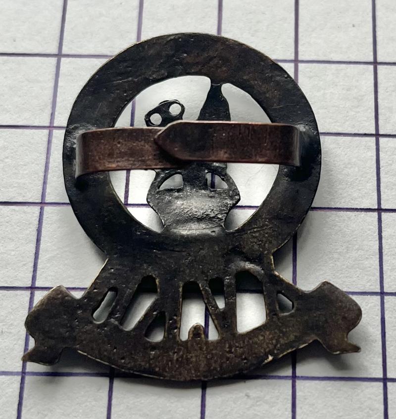 15th King's Hussars Officer Service Dress (OSD) Cap Badge c1902-22