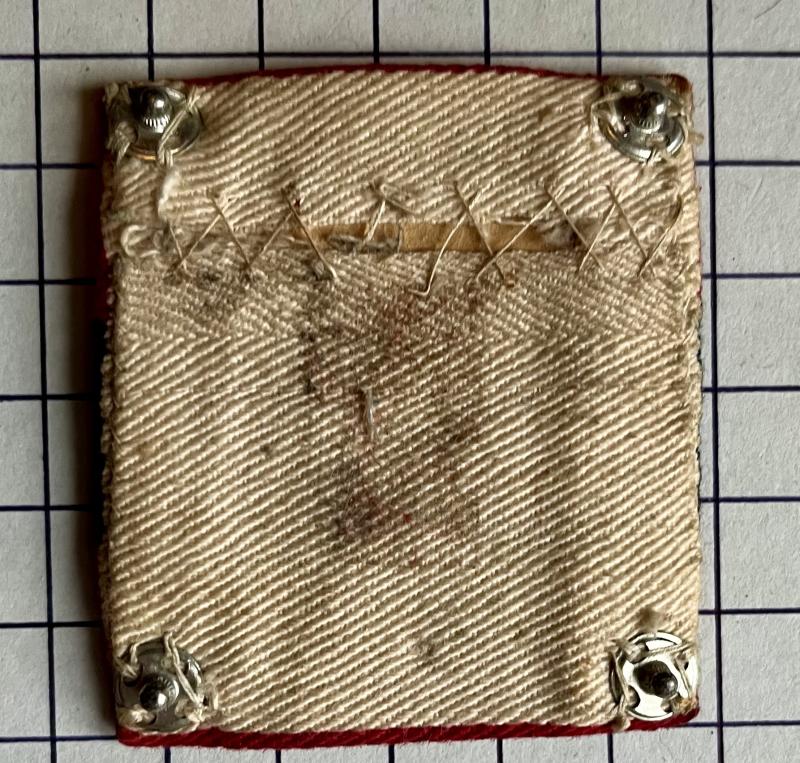 cWW2 British 12th Army Printed Cloth Formation Sign Patch Badge