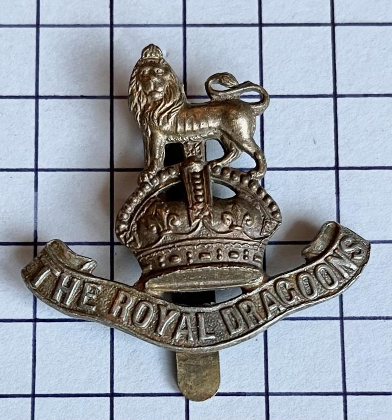 The Royal Dragoons (1st Dragoons) Bi-Metal Other Ranks Cap Badge