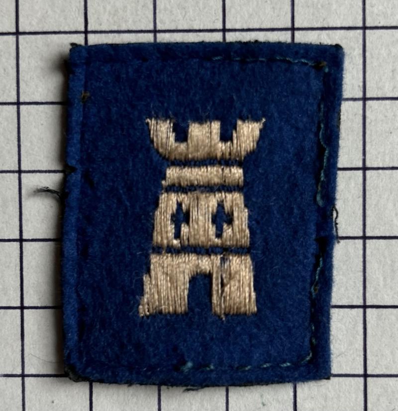 Monmouthshire Wales Army Cadet Force (ACF) District Embroidered Cloth Formation Sign Badge