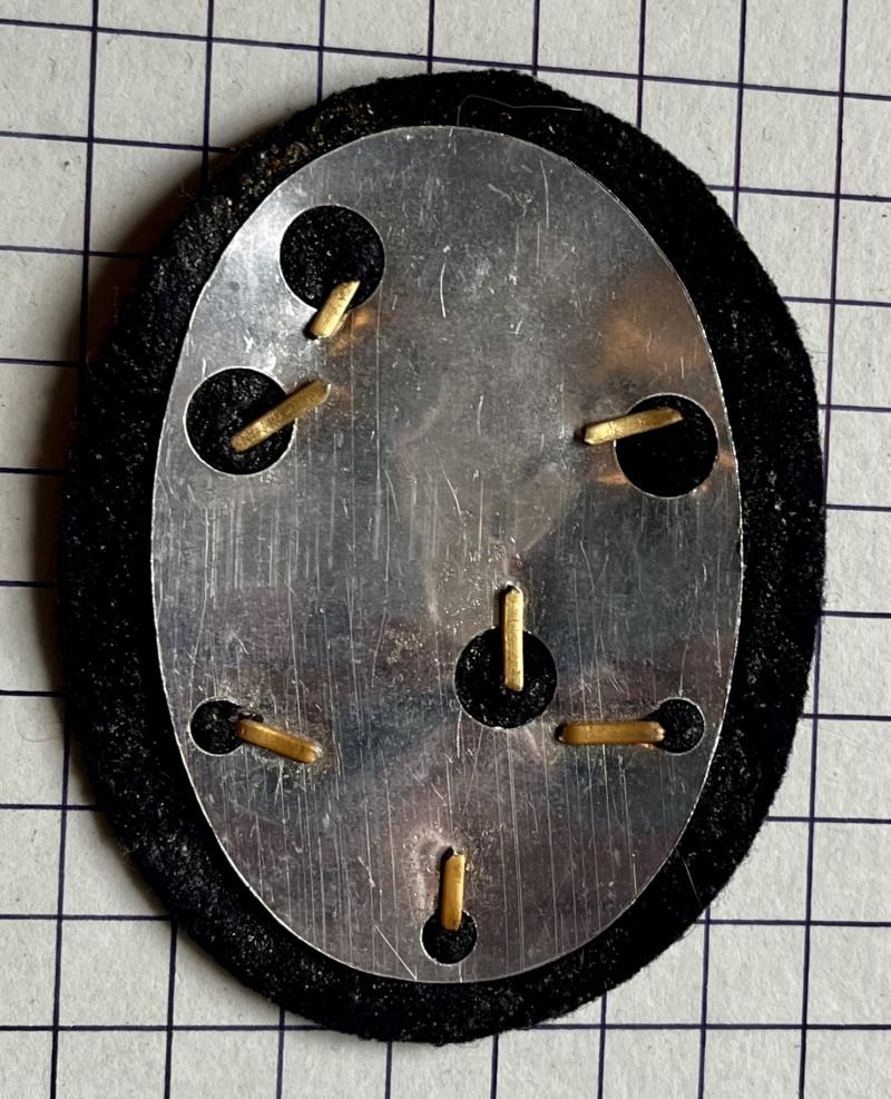 cWW2 German Navy Kriegsmarine 'Blocking Weapons Mechanics' Career Sleeve Insignia Patch