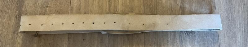 c1881-1902 The Duke of Cambridge's Own (Middlesex Regiment) Officer's Pattern Waist Belt Clasp & Buff Leather Belt