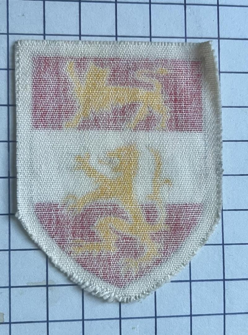 Post WW2 Cold War XX1 21st (Northern) Corps (TA) Printed Cloth Formation Sign Flash Designation Patch Badge
