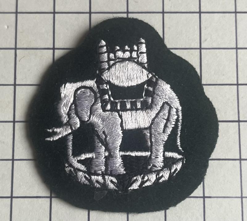 c1990-94 10th Princess Mary's Own Gurkha Rifle Cloth Arm Badge