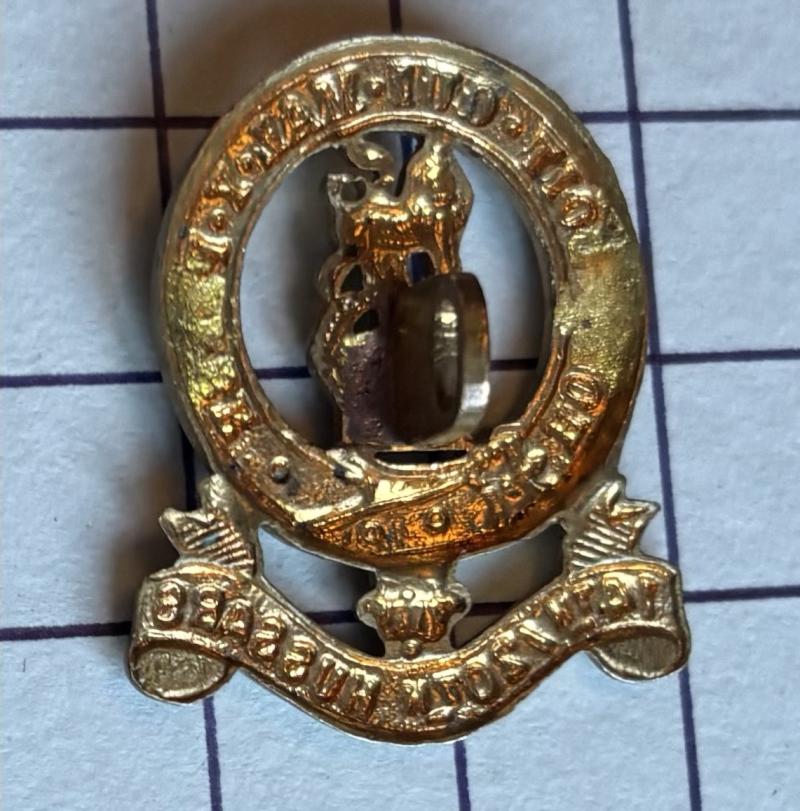 Pre-1952 14th/20th Kings Hussars Brass Other Ranks Collar Badge
