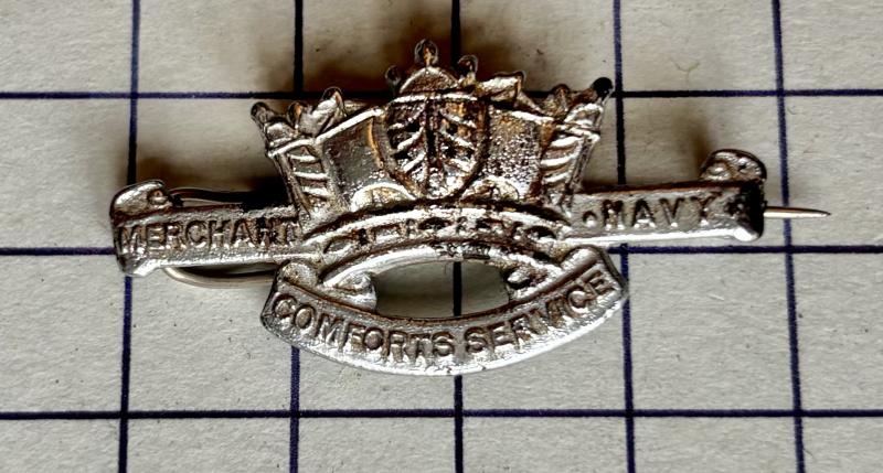 WW2 Merchant Navy Comforts Service Volunteer War Worker's Badge
