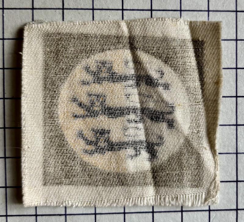 cWW2 Dorset County Divison Printed Formation Sign Patch Badge